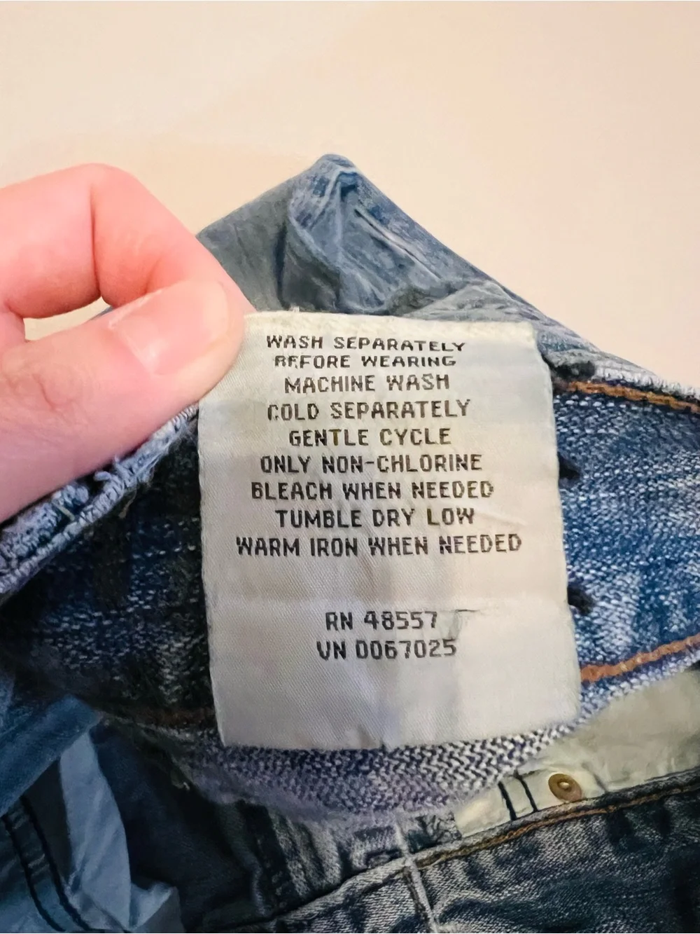 Classic Men's Blue Denim Jeans